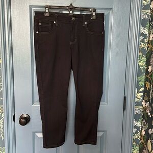 NWOT Bandolino cropped dark navy denim jean women’s 8